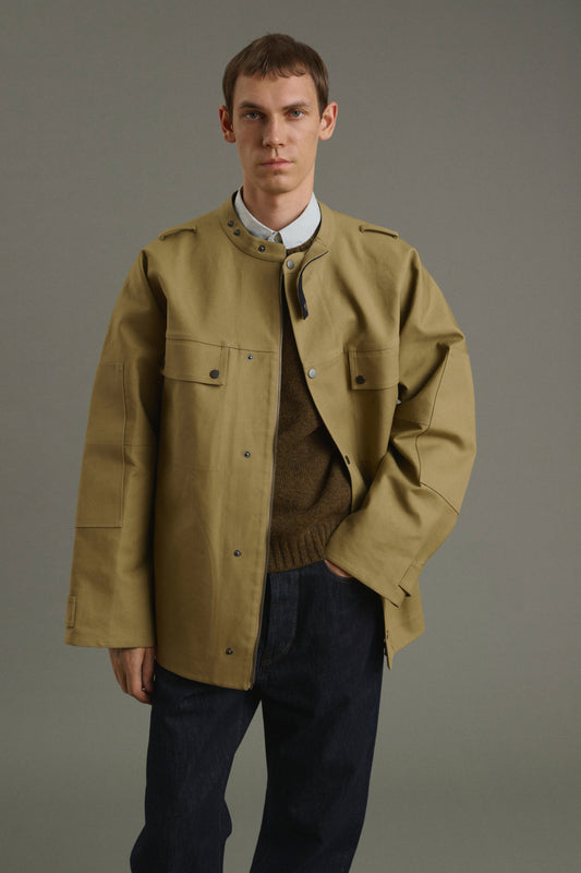 Martin coat - Beige - Cotton - Men