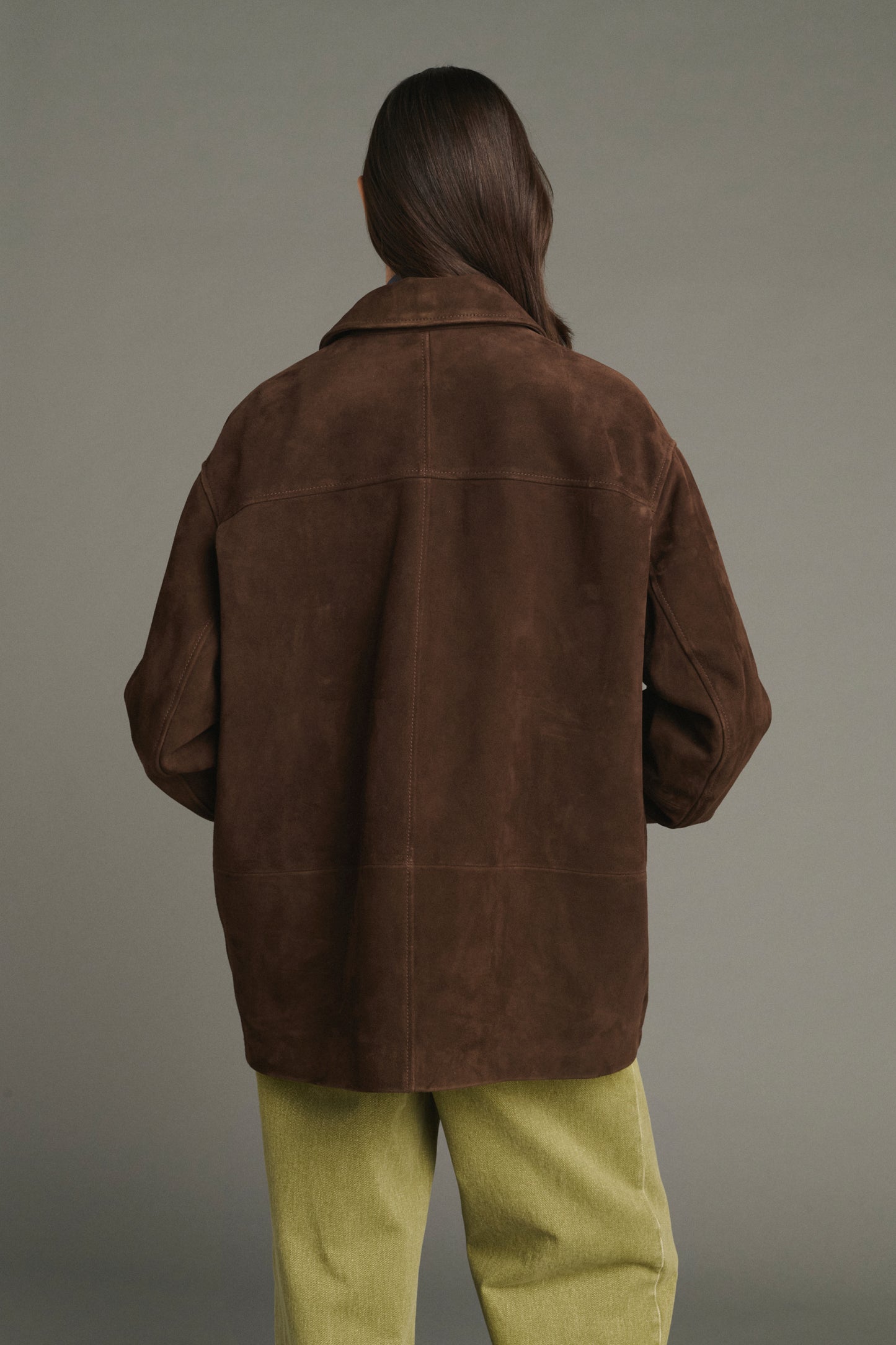 Vincenzo jacket - Ebony - Leather - Women