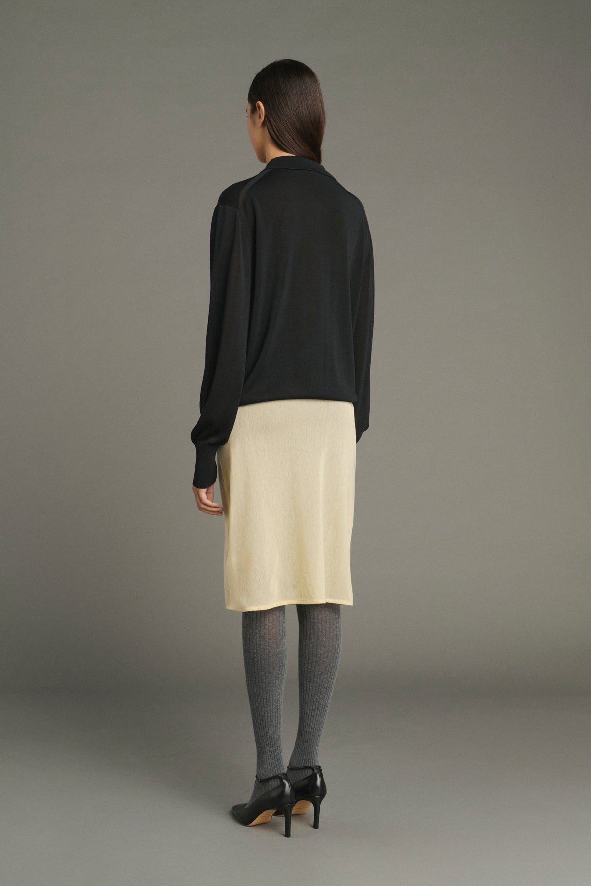 Janett Skirt - Butter - Cotton - Women vue 2
