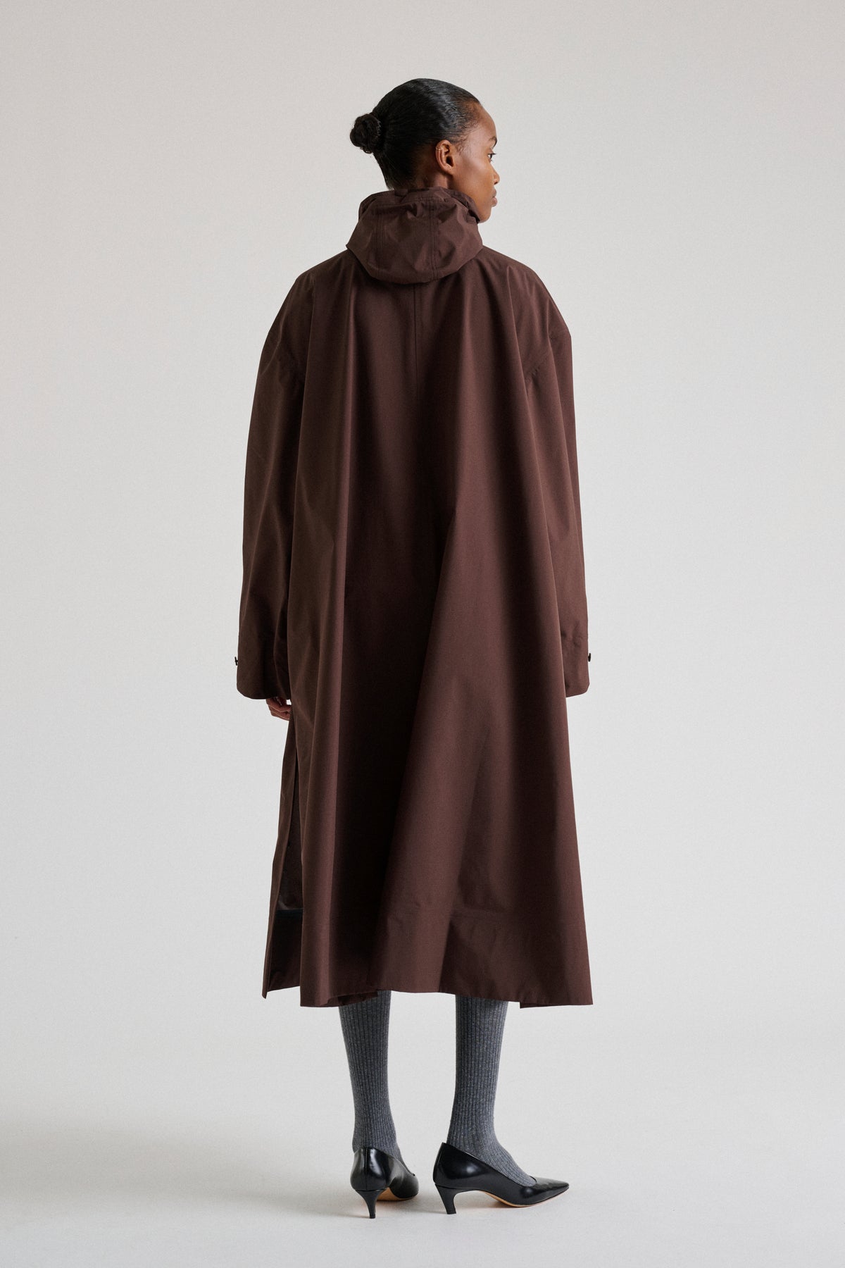 Pradel Trench Coat - Chocolate Oversized Women's - Soeur