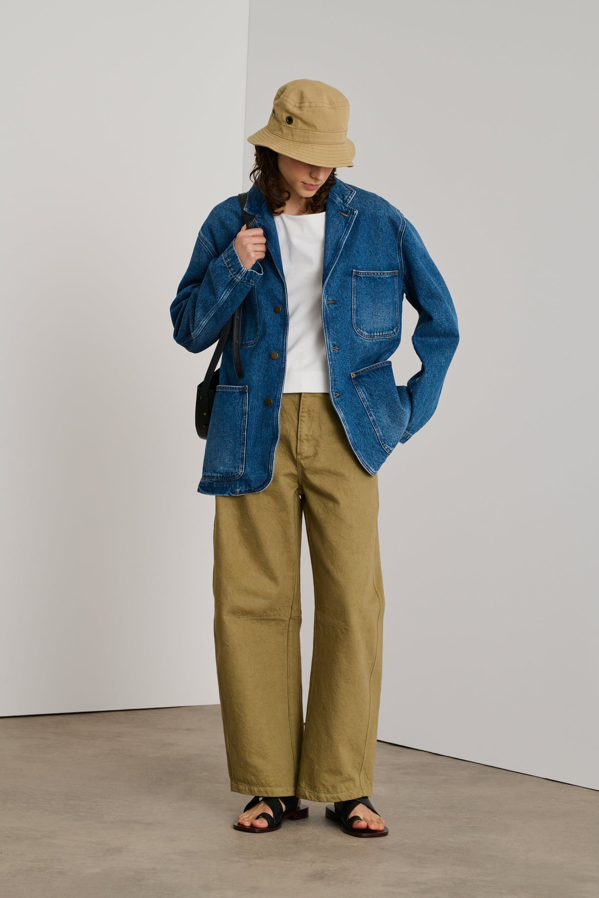 Veste Charlize - Bleu - Coton - Femme vue 1