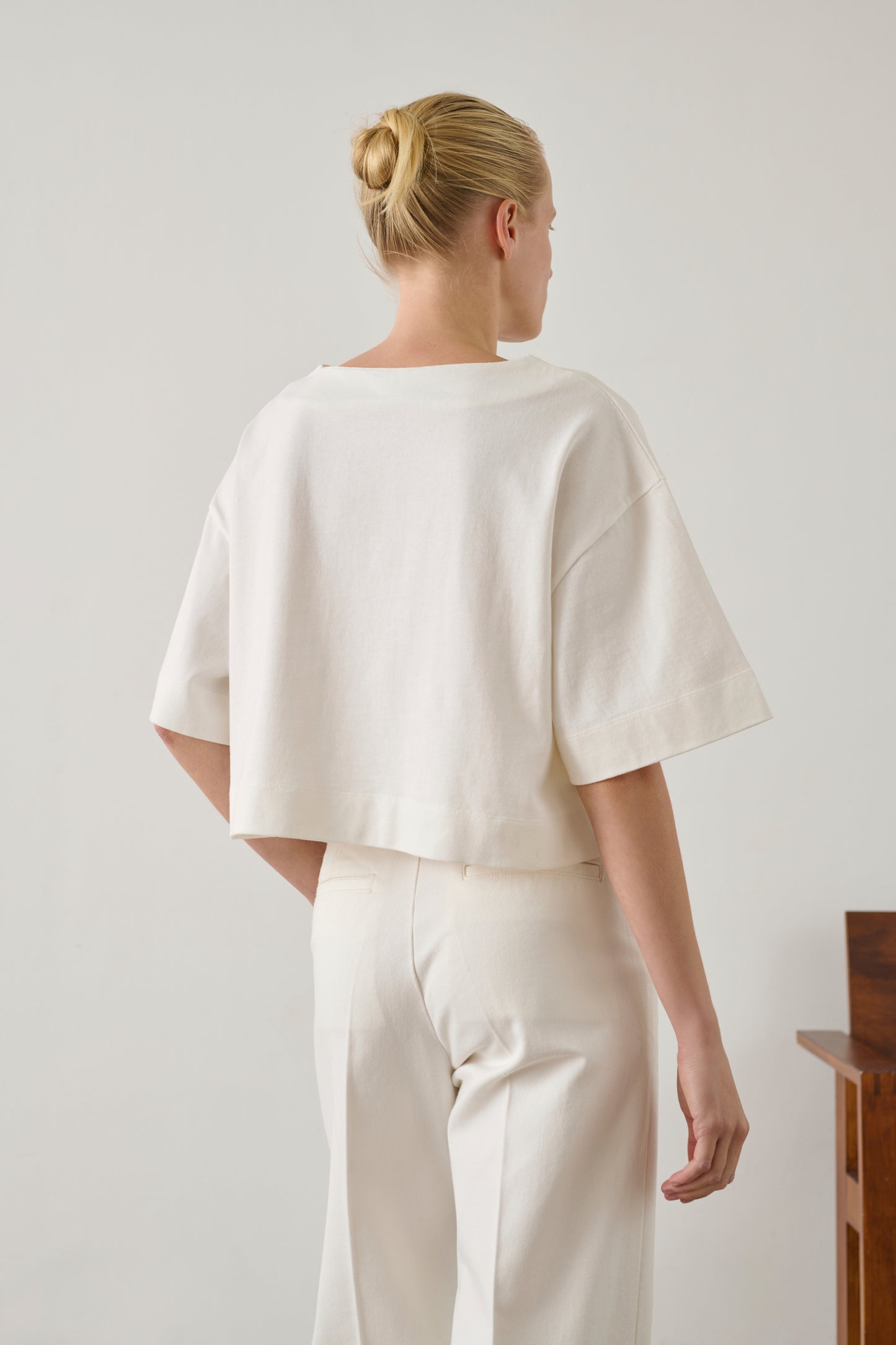 Davina t-shirt - Off White - Cotton - Women