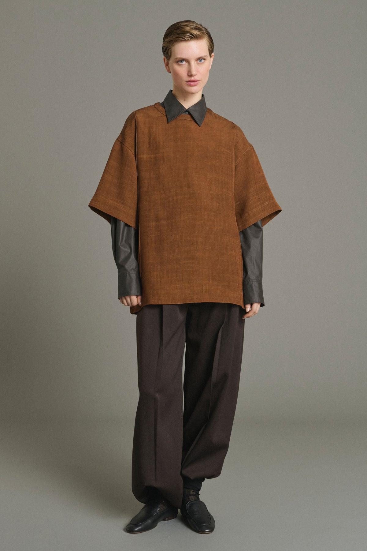 Lisa shirt - Caramel - Women vue 1