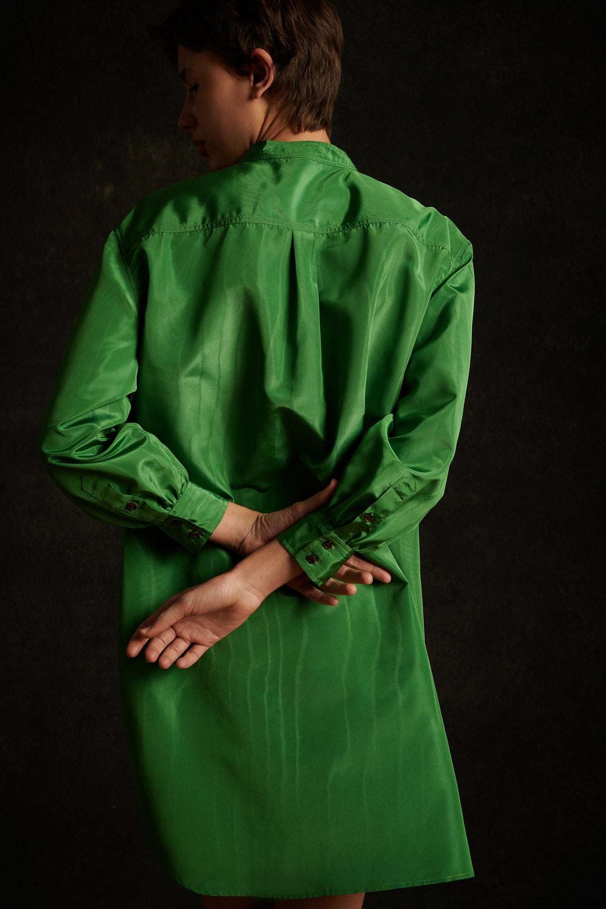 PLAISANCE GREEN DRESS vue 6