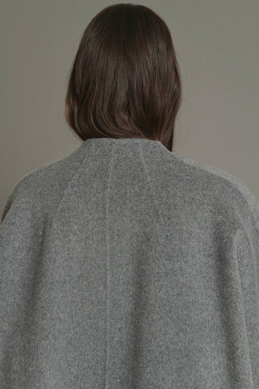 Harrow coat - Light Grey - Wool - Women