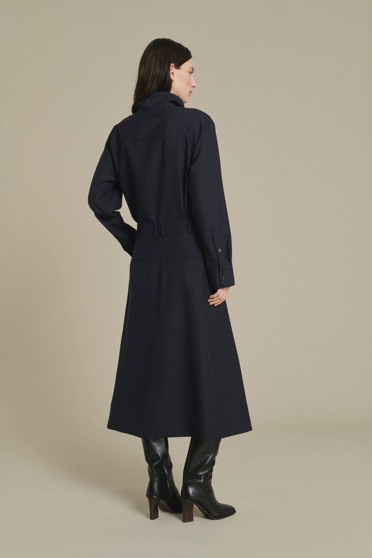 Skirt Varna - Midnight Blue - Women vue 2