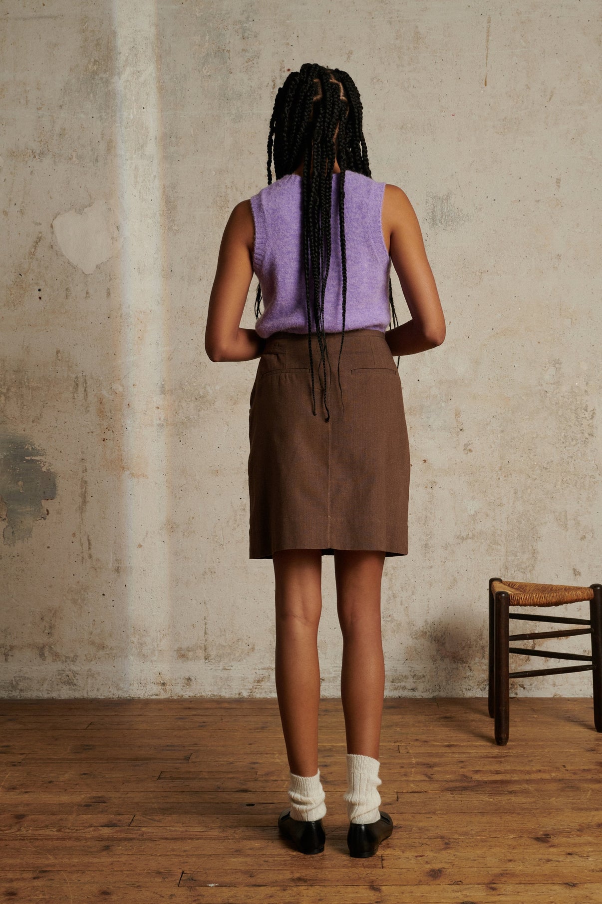 TARA BROWN SKIRT vue 2