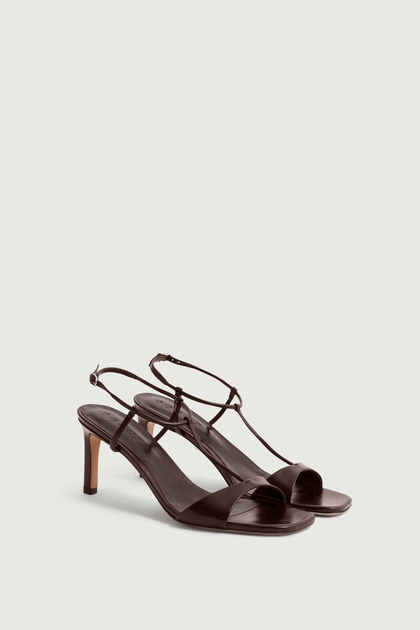 Cecilie sandals - Brown - Leather - Women