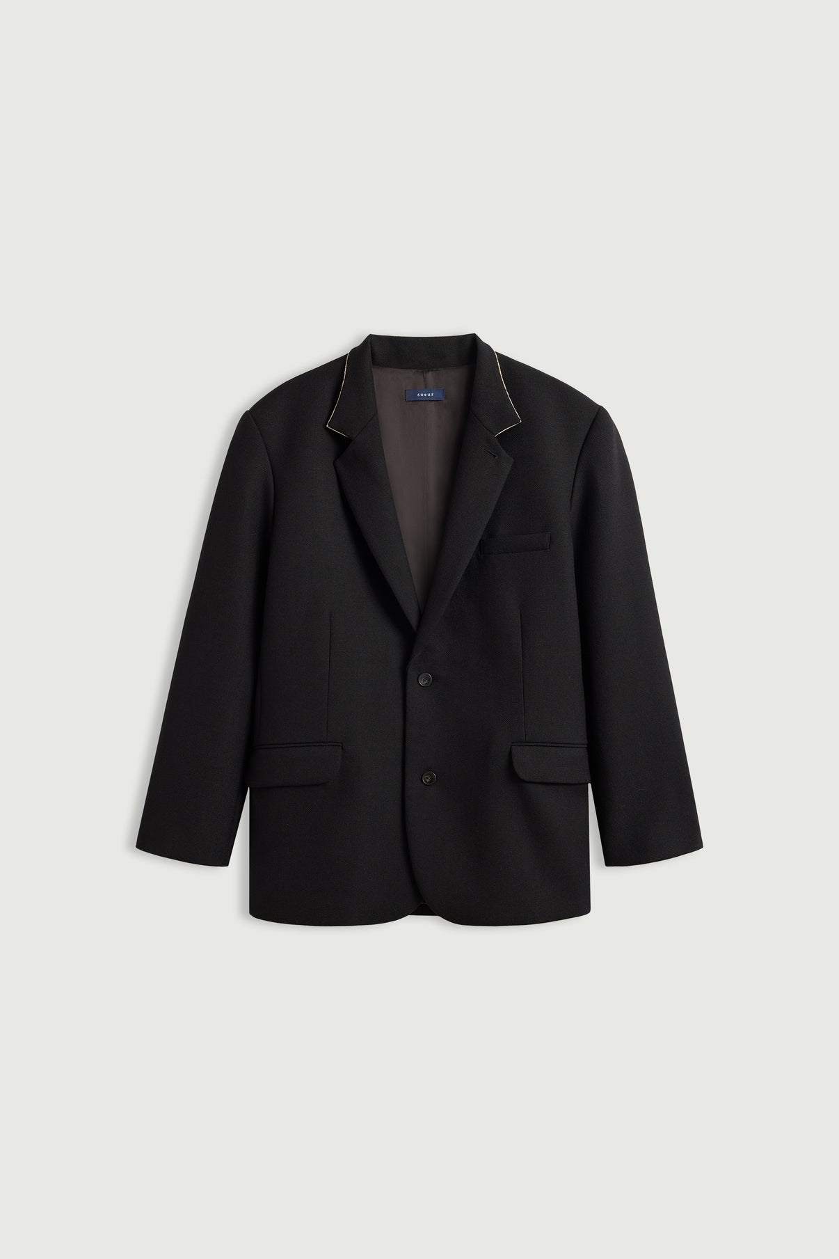 Lars coat - Black - Wool - Women vue 7
