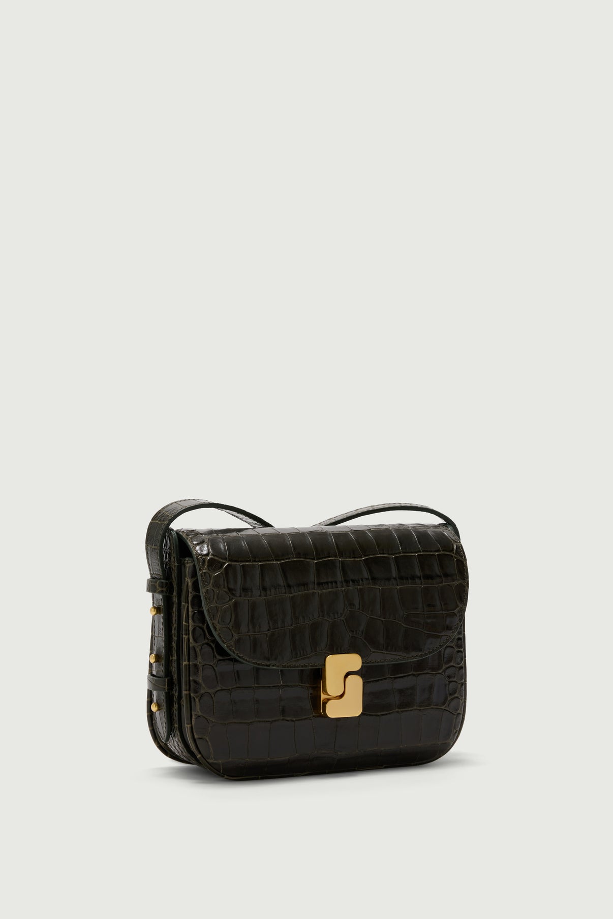 Bellissima Mini bag - Olive Green - Leather - Women vue 2