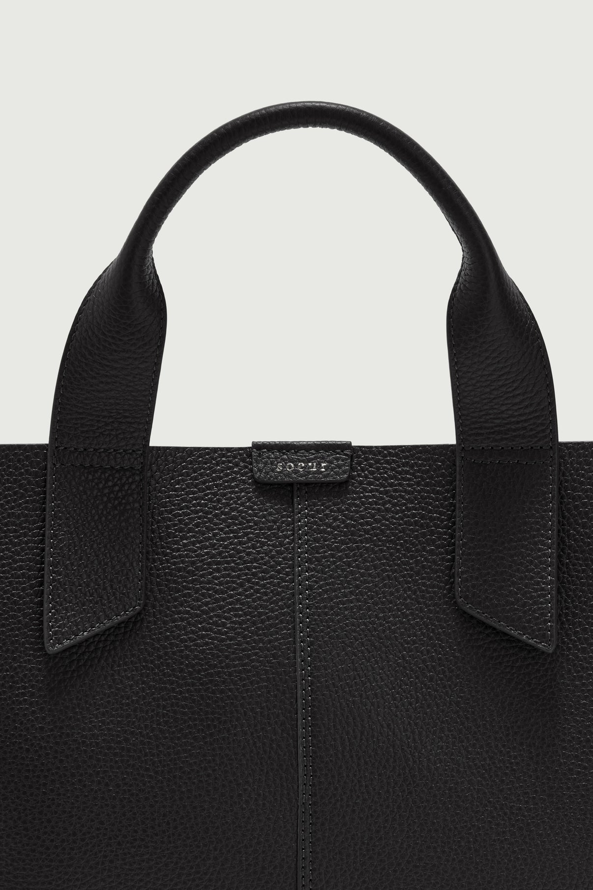 Suave bag - Black - Leather - Women vue 3