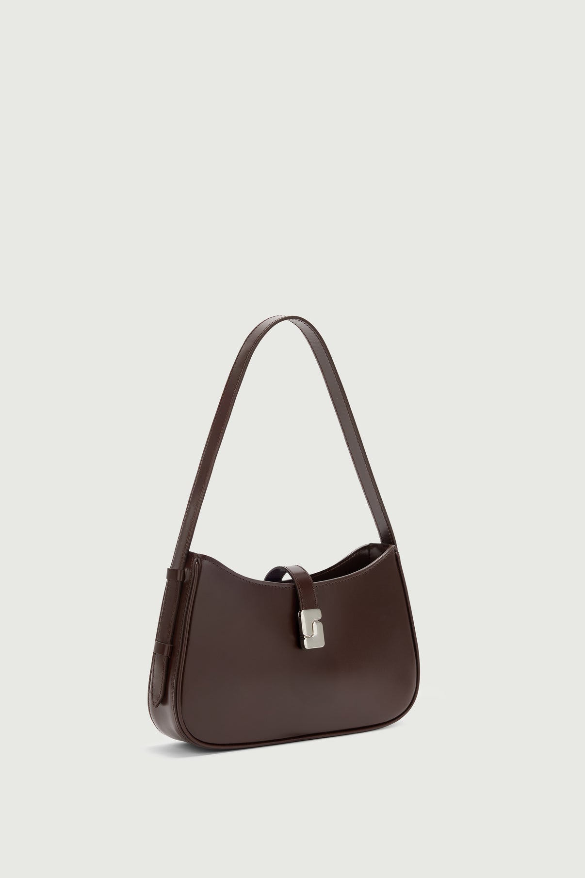 Bonnie bag – Chocolate – Leather – Women vue 2