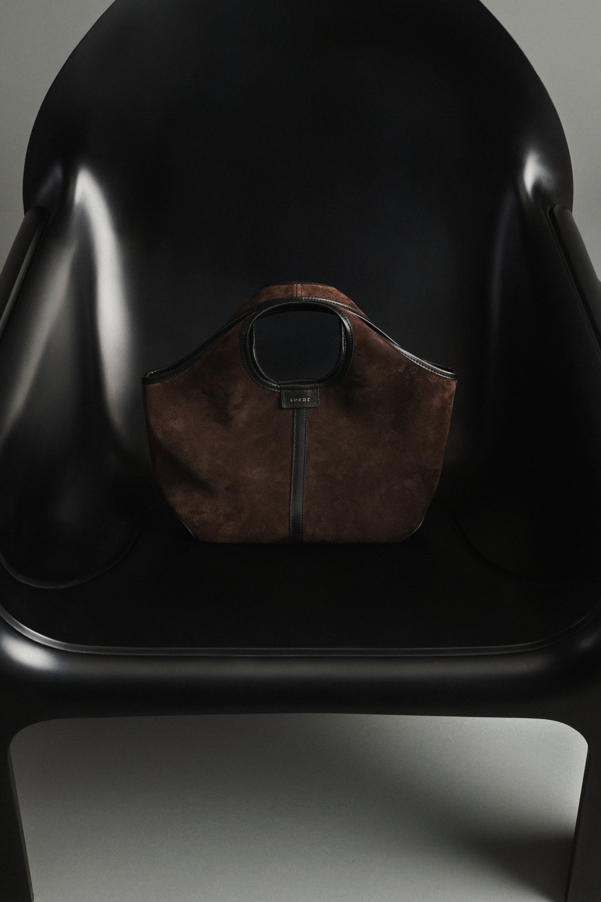 Douce Mini bag – Dark Brown – Leather – Women