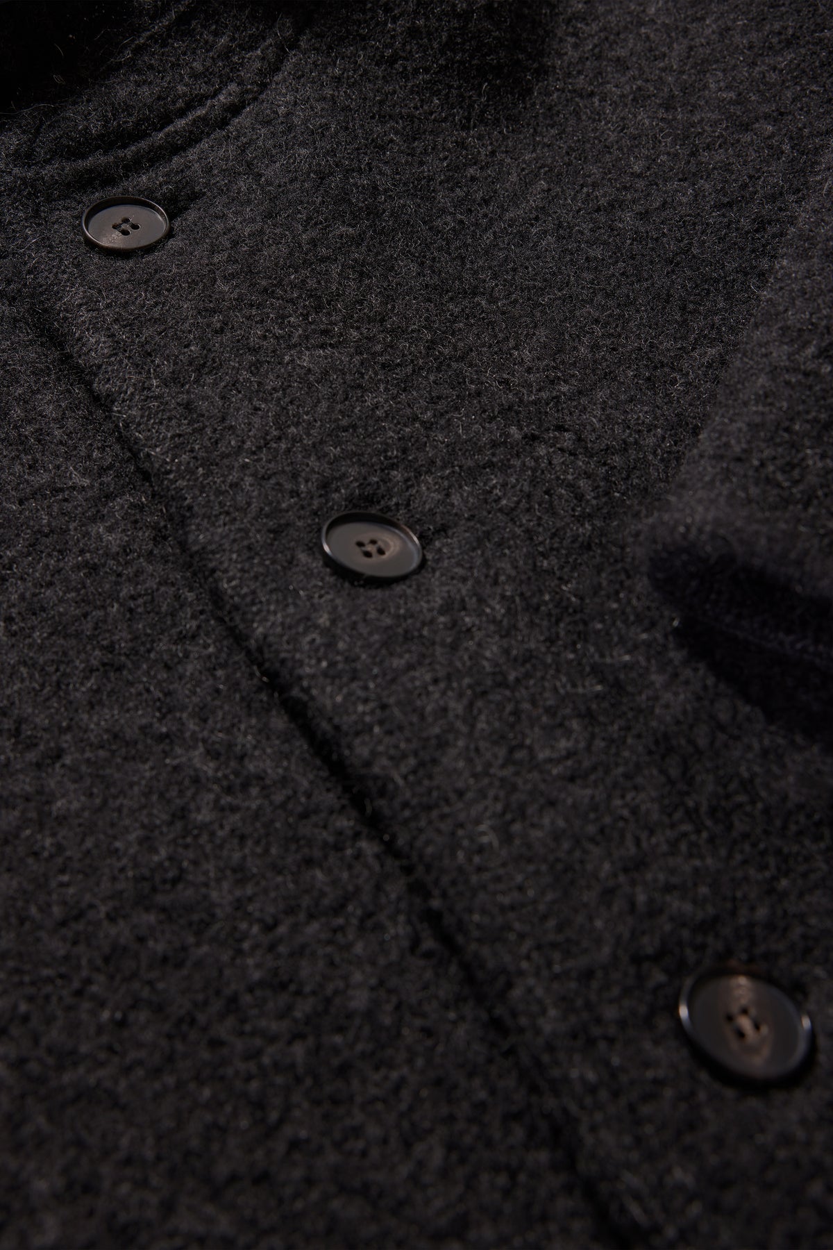 Samuel Jacket - Charcoal Grey - Wool - Men vue 7